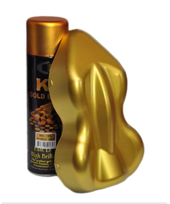 Sơn xịt hiệu ứng xi vàng  ( KT GOLD EFFECT) Bosny