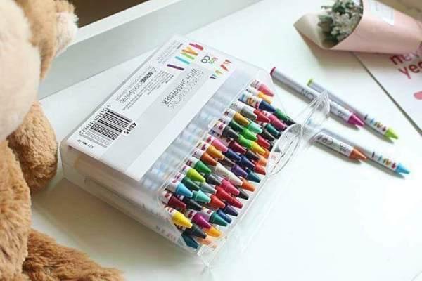 Mua Hộp sáp 64 màu - Hộp sáp 64 màu cho bé thỏa sức tô vẽ sáng tạo