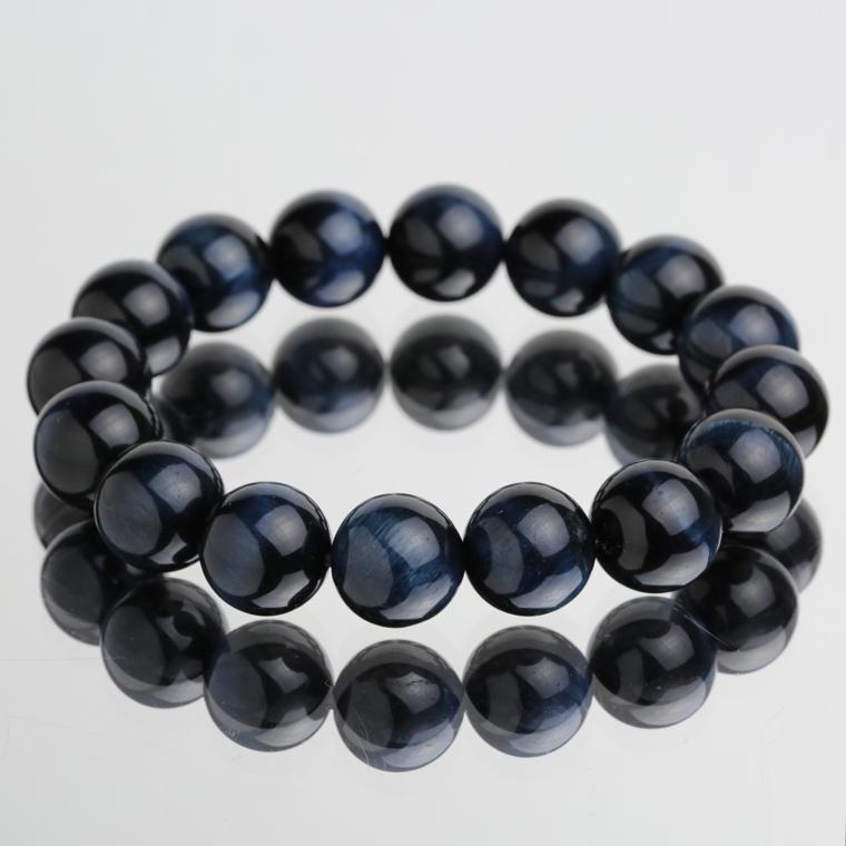 COMBO 2 Vòng tay phong thủy đá tự nhiên đen - Vượng khí - Tài lộc