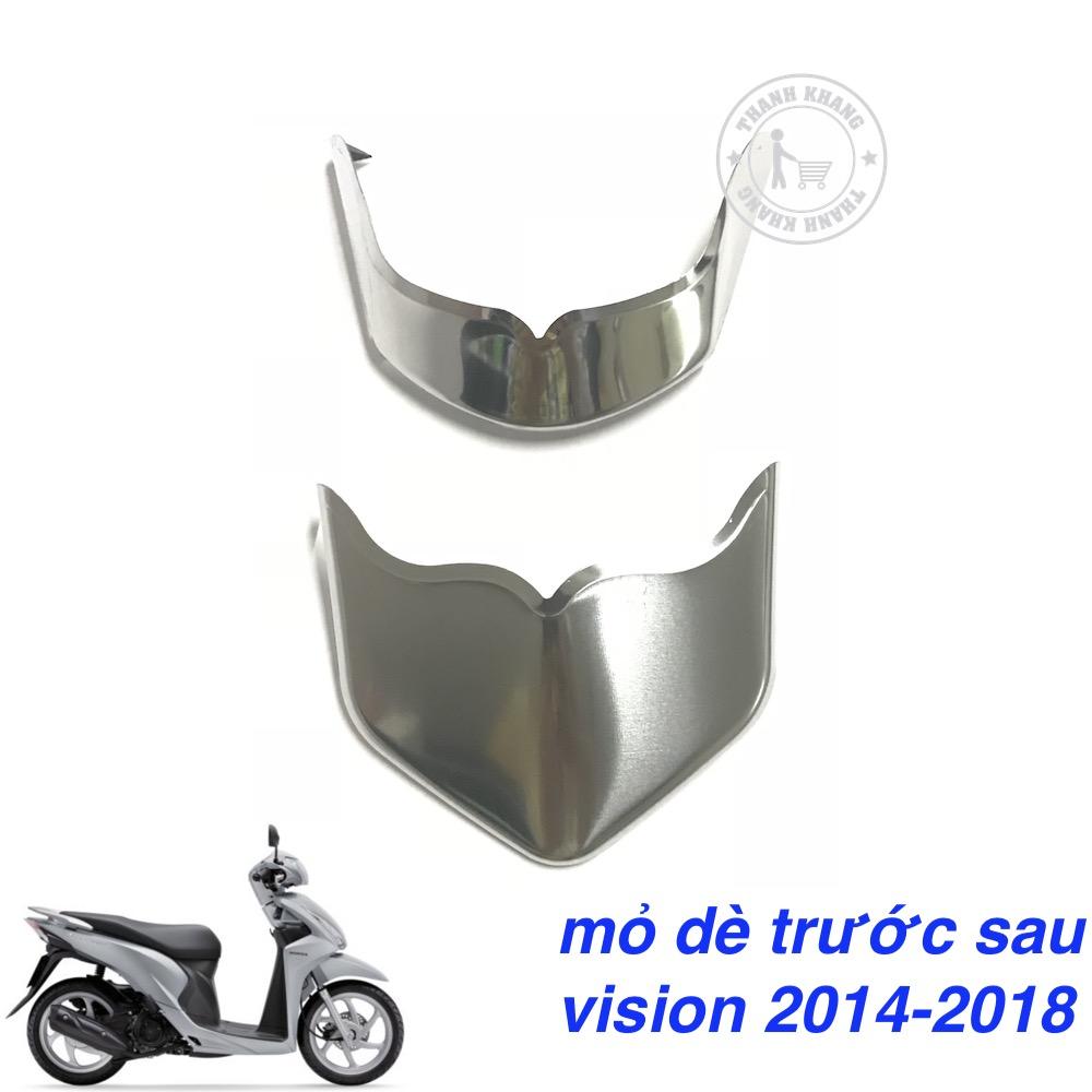 [HCM]Mỏ dè inox trước sau cao cấp Vision 2014-2018   006000908  006000909