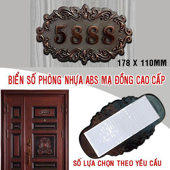 BIỂN SỐ PHÒNG KHÁCH SẠN, CHUNG CƯ, NHÀ NGHỈ
