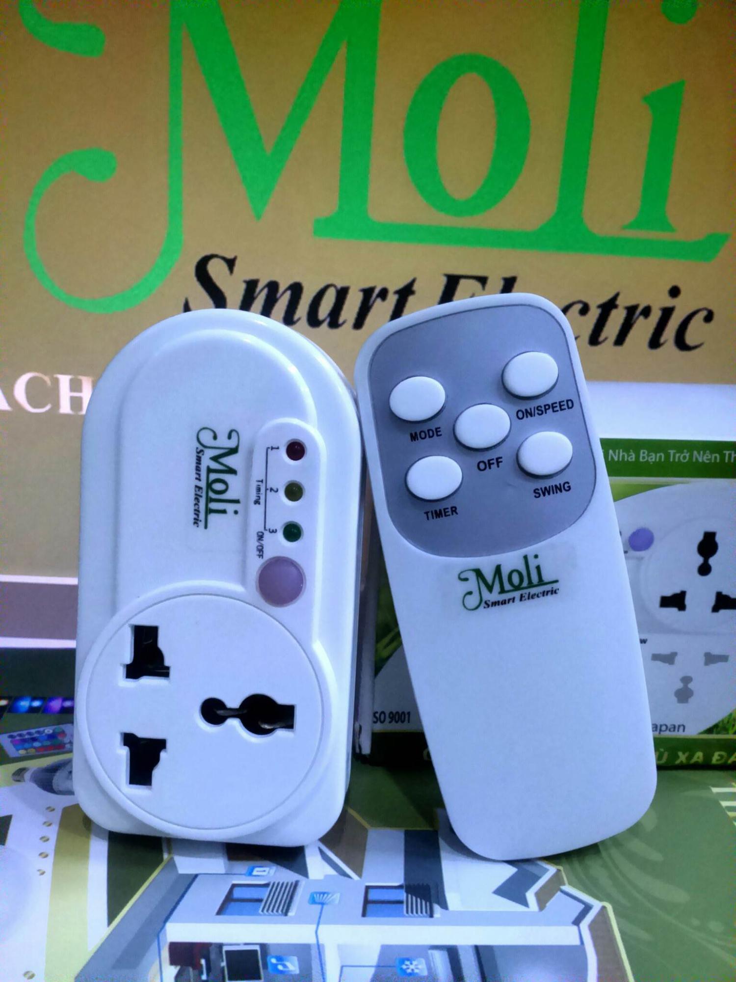 Ổ cắm điều khiển quạt từ xa có remote