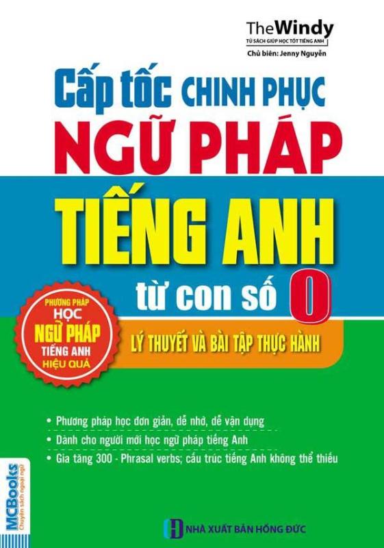 Mua Cấp tốc chinh phục ngữ pháp tiếng Anh từ con số 0 - Jenny Nguyễn