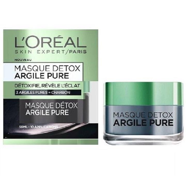 Mặt nạ thải độc Loreal Masque detox Argile pure 50ml