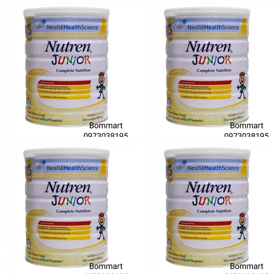 Sữa nutren junior tăng cân cho bé hộp 800g