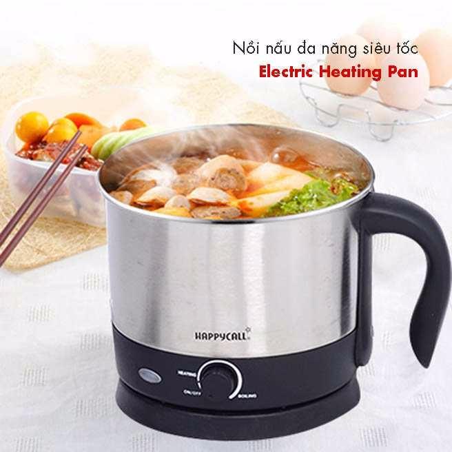 Nồi điện siêu tốc đa năng inox happycall 1,5lit