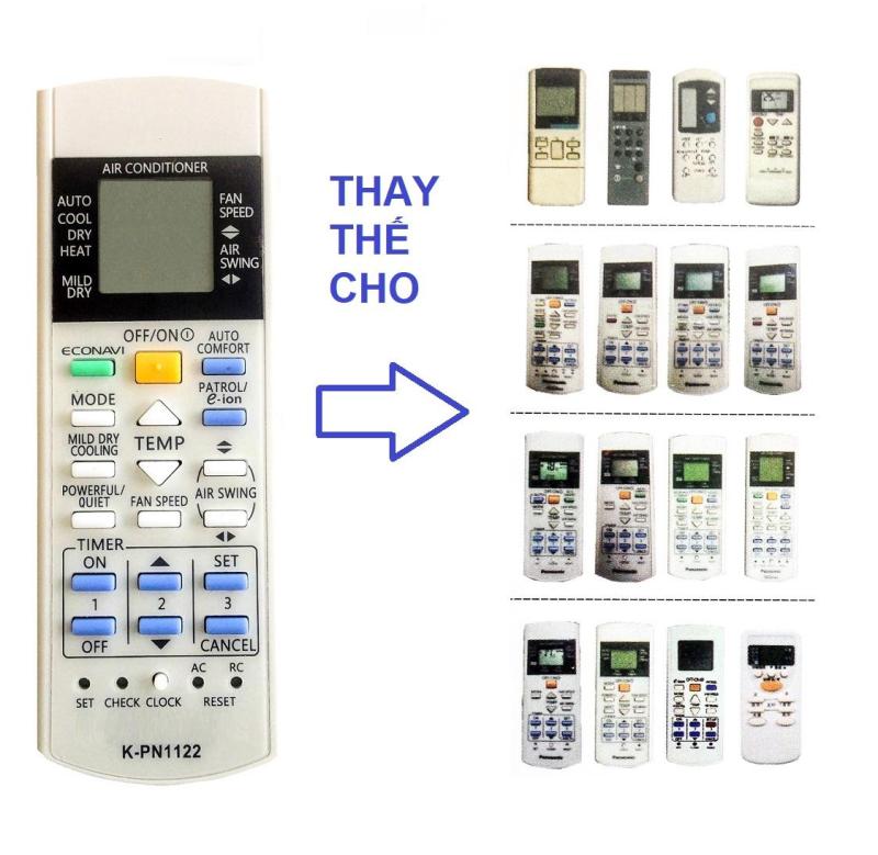Bảng giá Remote Đa Năng Điều Khiển Nhiều Model Máy Lạnh Panasonic Inverter, E-ion, Econavi, Ion Điện máy Pico