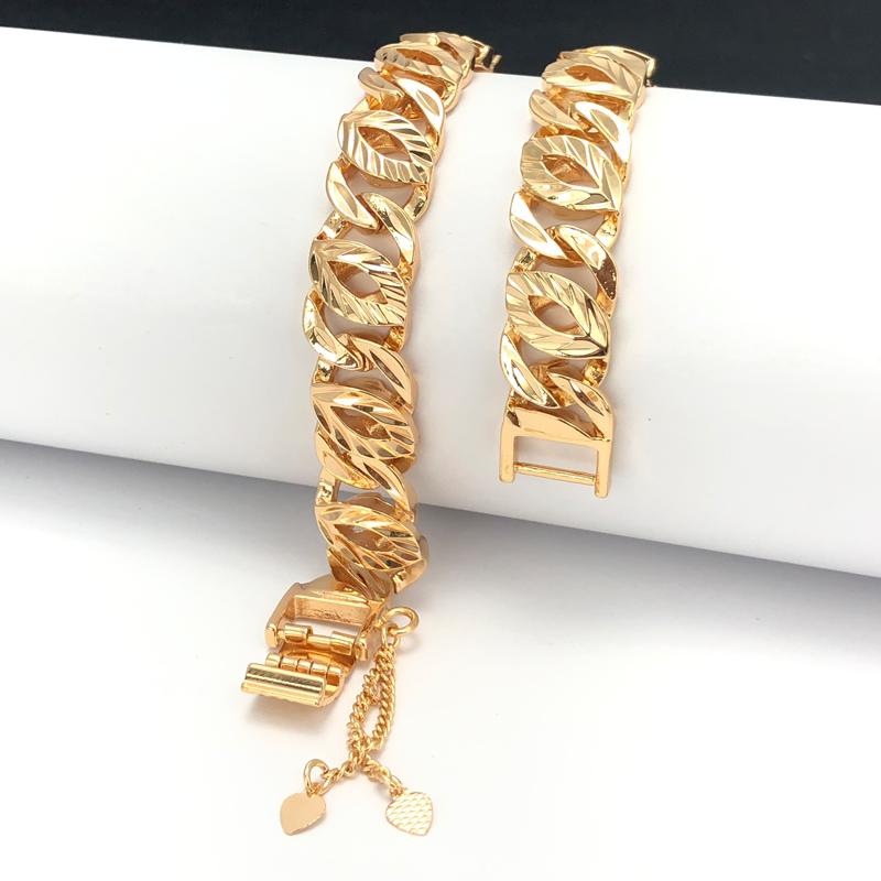 Lắc tay mạ vàng 18k cao cấp - lt110l57vn