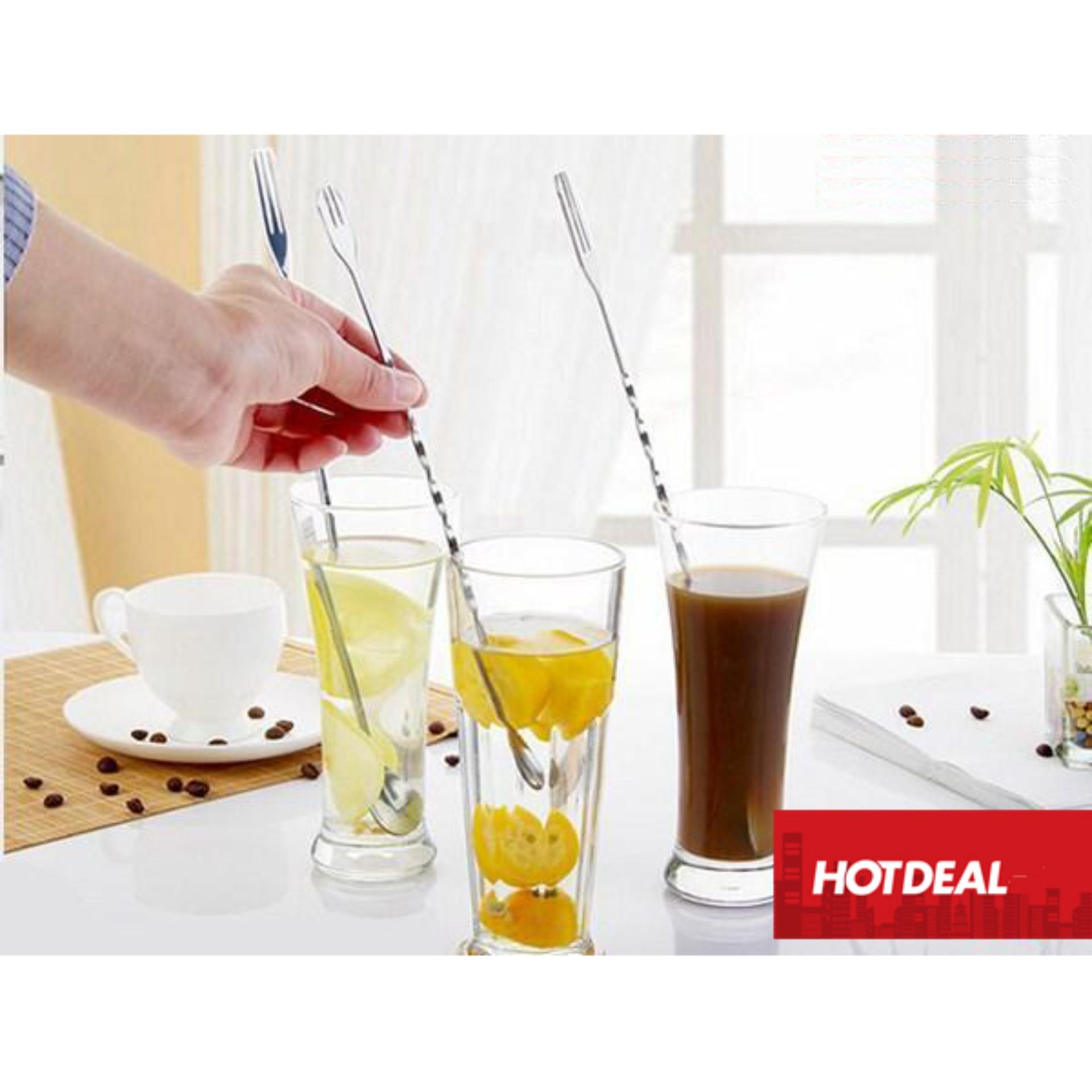 Thìa pha chế cocktail barspoons inox 32cm