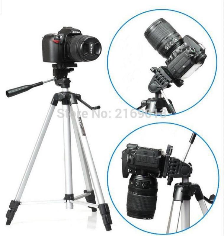 Chân máy ảnh chuyên nghiệp cỡ lớn Tripod 330A cho máy ảnh máy quay phim và điện thoại - nhôm siêu nhẹ siêu bền