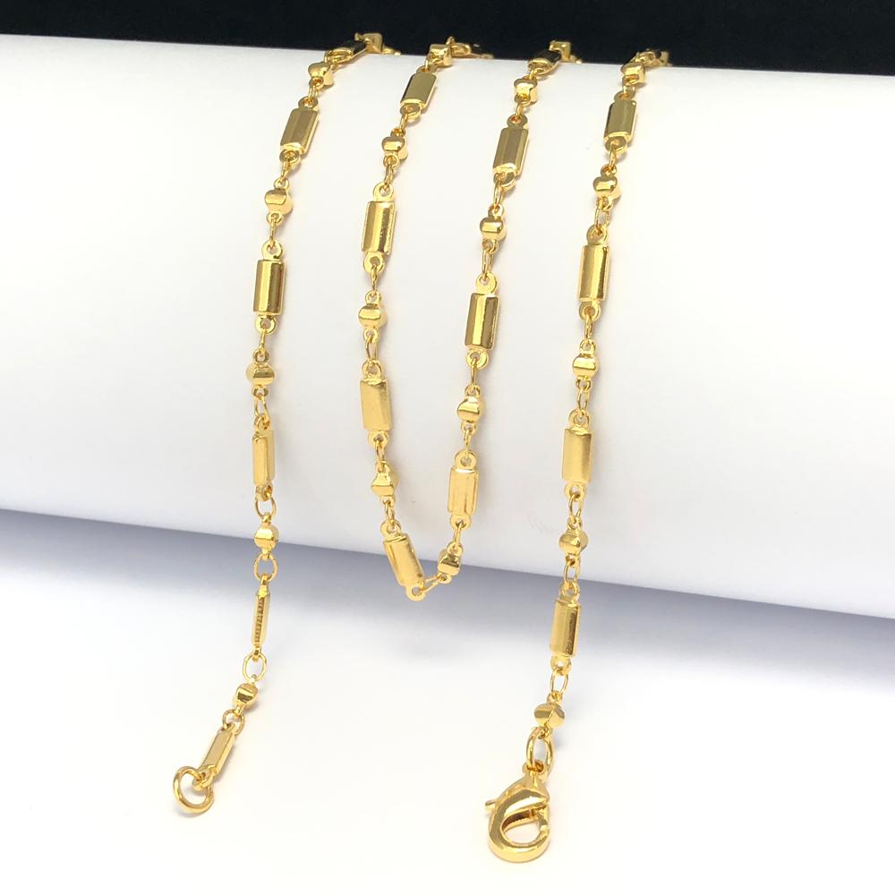 Dây chuyền nữ mạ vàng 24k cao cấp - dc037l8