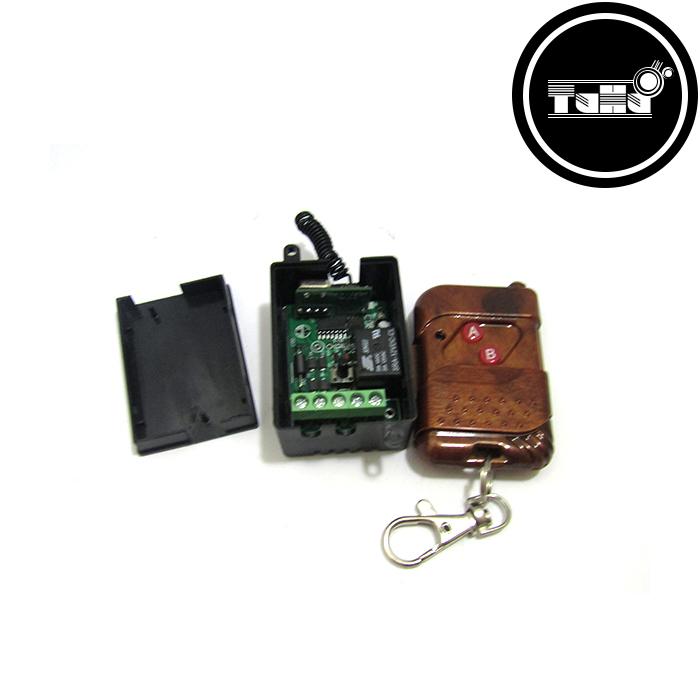 Bộ modun relay 12v 1 kênh đk rf315 và tay phát