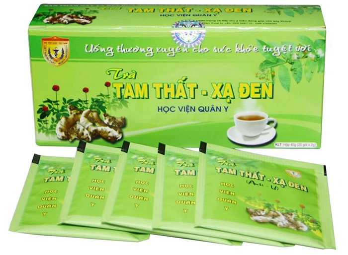 Trà tam thất xạ đen