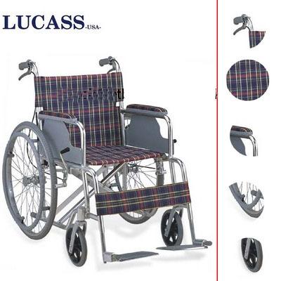 Xe lăn thường có phanh Lucass XJ KẺ CARO