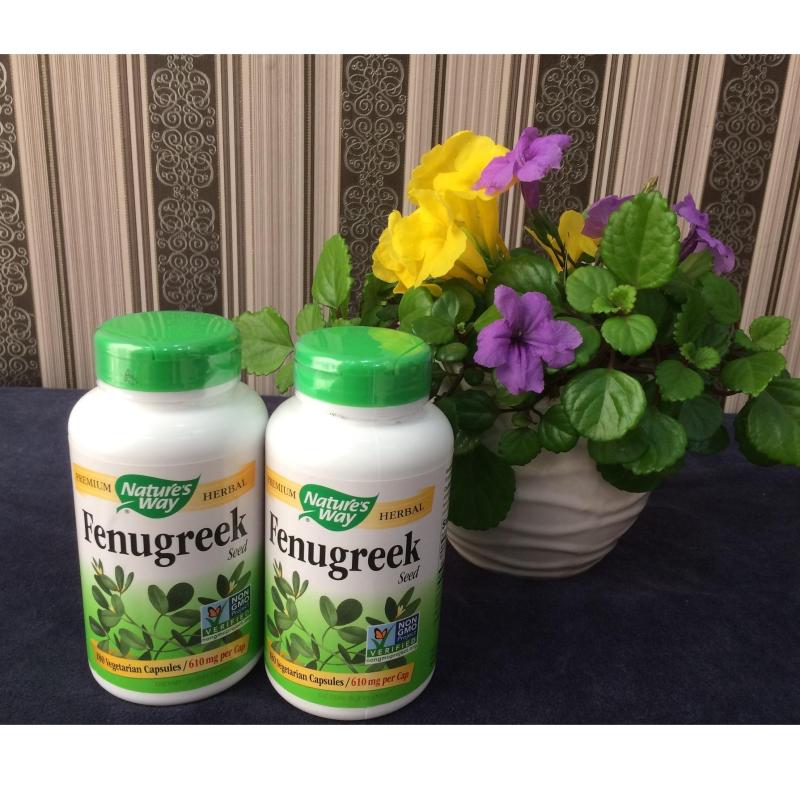 Viên uống lợi sữa Fenugreek Seed 180 viên nhập khẩu