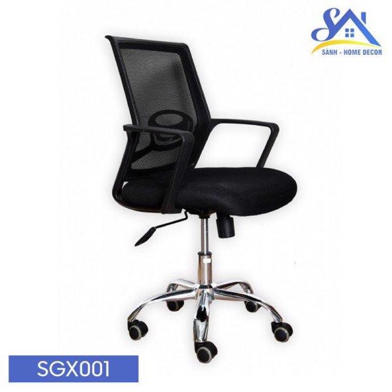 Ghế xoay văn phòng cao cấp SGX001 - ĐEN giá rẻ