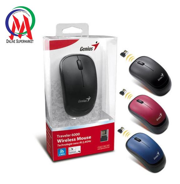 Chuột ko dây v6000 genius xa 10m ch