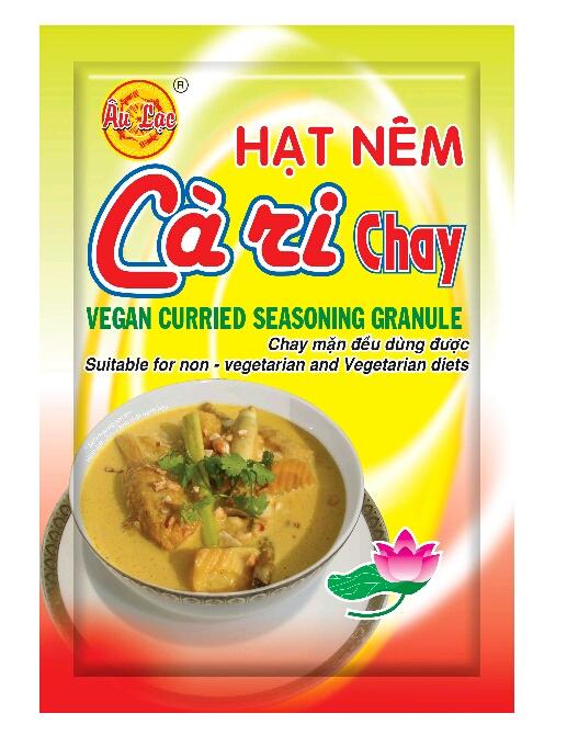 Hạt Nêm Cà Ri Chay Âu Lạc 90g