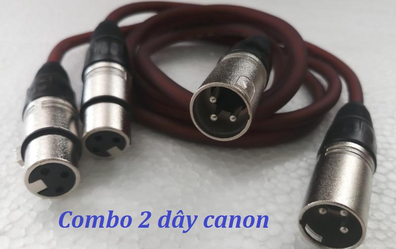 Combo 2 dây canon - cncnr