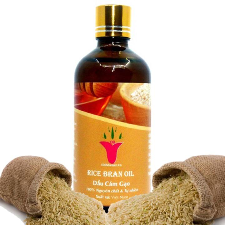 DẦU CÁM GẠO NGUYÊN CHẤT ( RICE BRAN OIL ) 100ML VIỆT NAM