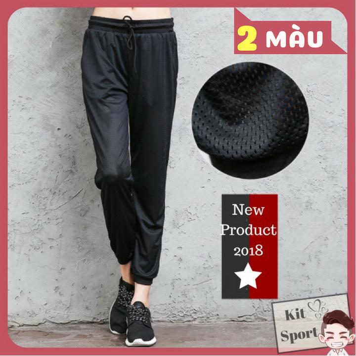 Quần dài Jogger thể thao nữ Sexy - Cửa hàng phân phối KIT Sport - Hàng nội địa Trung(Women Pants,đồ tập quần áo gym,mẫu rộng, thể dục,thể hình, Yoga, Aerobic,Zumba Fitness)