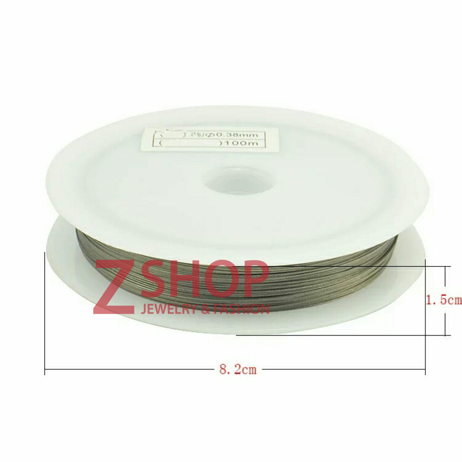 Cuộn cước kẽm size 0.38 mm