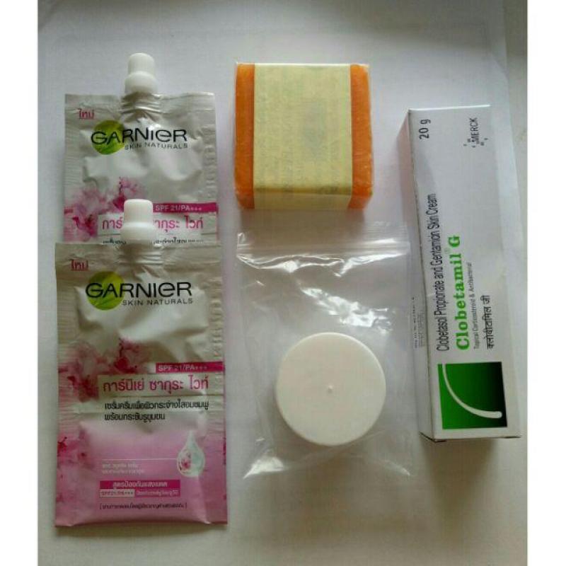 BỘ SP CLOBETAMIL G TRỊ NÁM, MỤN, TÀN NHANG 5 MÓN