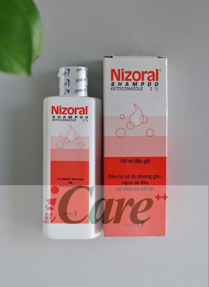 DẦU GỘI TRỊ NẤM, TRỊ GÀU NIZORAL 100ML giá rẻ