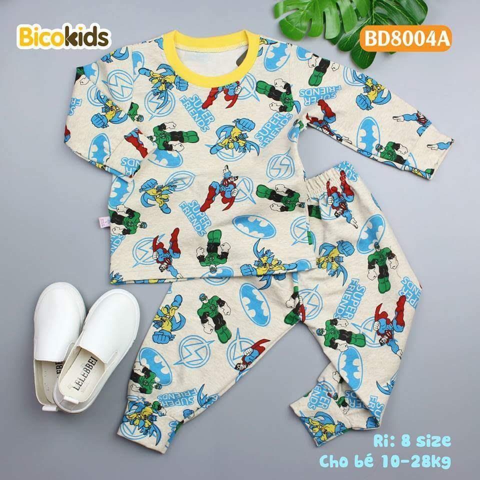 Bộ tay dài bé trai từ 7-27 kg - mẫu lấy ngẫu nhiên