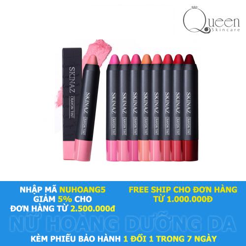 Son môi cao cấp Crayon Tint Skinaz Hàn Quốc Không Chì