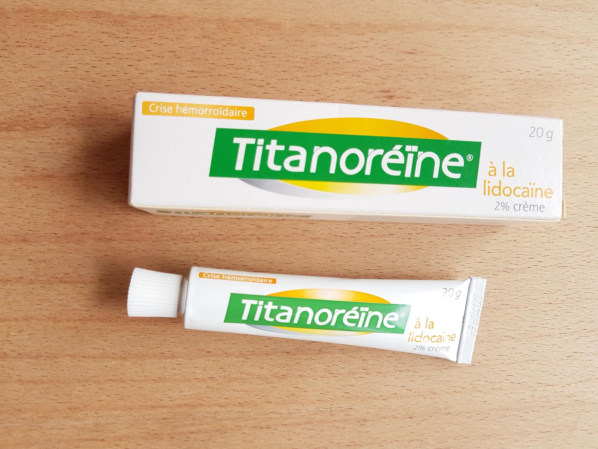 Kem Bôi Đặc Trị Trĩ Ngoại Titanoreine Tuýp 20G