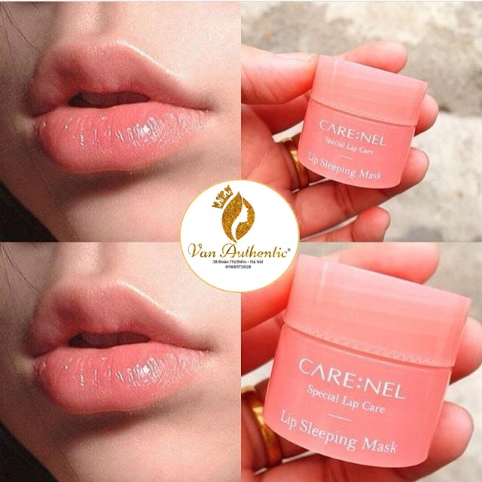 Mặt Nạ Ngủ Môi Care:Nel Lip Sleeping Mask 5G - Dưỡng Và Trị Môi Thâm