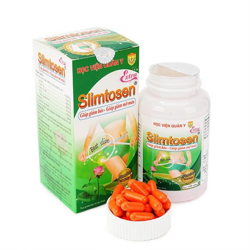 Viên nang giảm cân Slimtosen Extra HVQY hộp 100 viên Sản phẩm của HVQY  Mã: 8936042810746 cao cấp