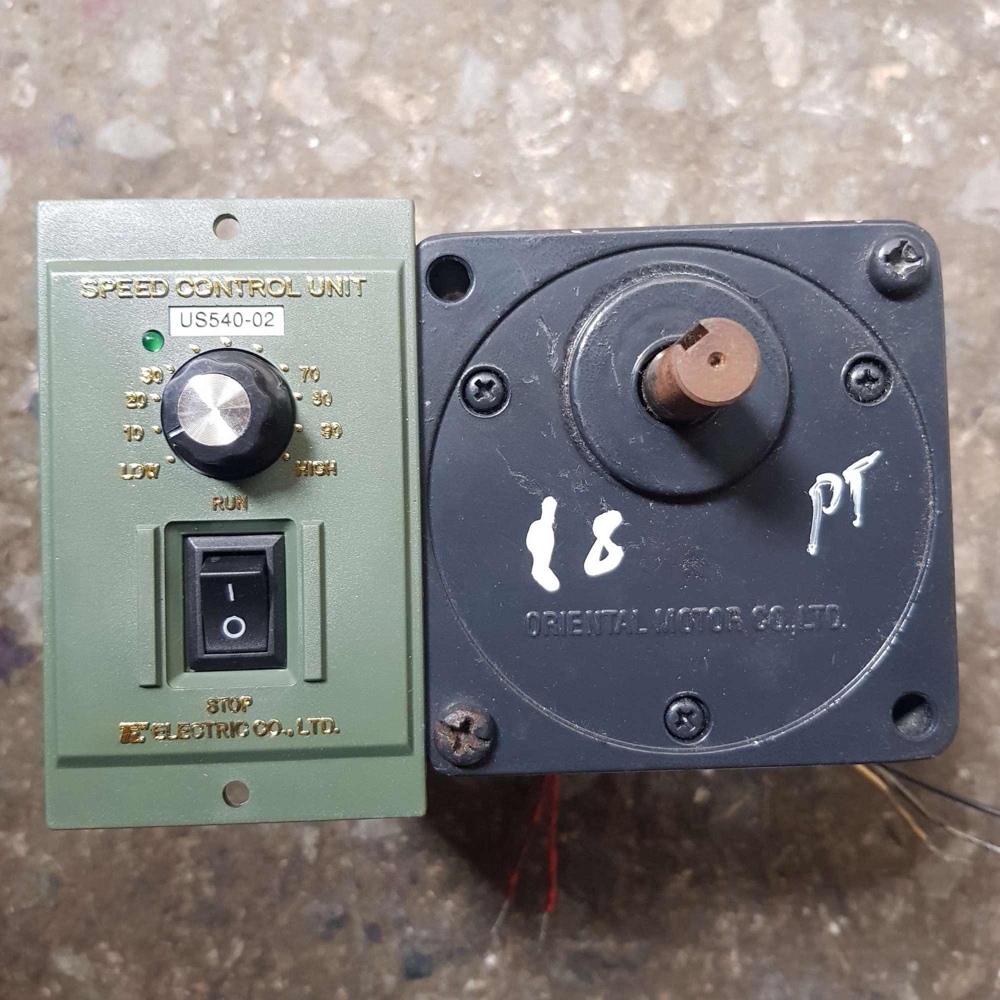 Motor giảm tốc 40w điện 220v kèm bộ điều khiển tốc độ