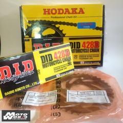 [HCM]Bộ nhông sên dĩa HODAKA - DID CHÍNH HÃNG CHO EXCITER 135 CC  2011