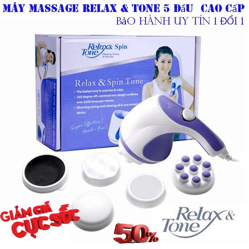 đai tan mỡ bụng - PPK 273 - Máy Massage Cầm Tay Relax & Spin Tone Chất Lượng Cao, Siêu Tiện Lợi, Giá Tốt - Massage Toàn Thân Giá Rẻ - Giúp lưu thông tuần hoàn khí huyết - giảm căng thẳng, đau nhức-BH UY TÍN 1 ĐỔI 1
