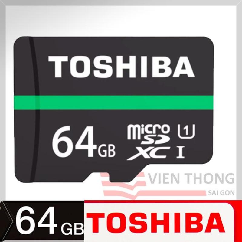 Thẻ nhớ MicroSDHC Toshiba M202 UHS-I U1 64GB 80MB/s (Đen)