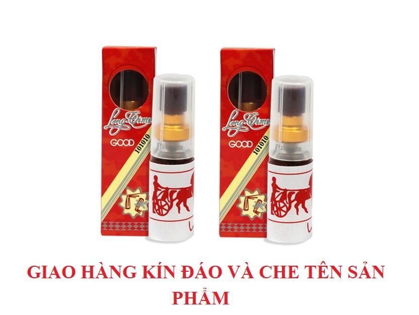 Chai xịt longtime đỏ kéo dài thời gian
