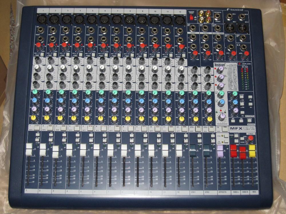 Mixer soundcraft mfx 12/2