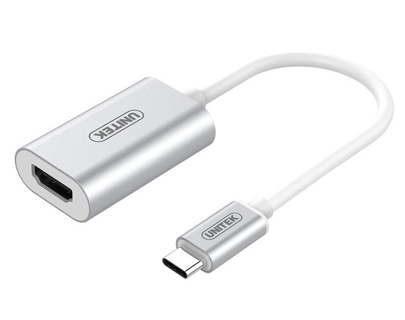 Cáp chuyển usb type-c sang hdmi 4k*2k unitek y-6316