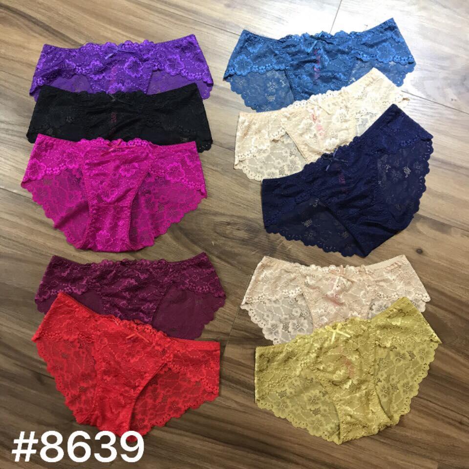 Combo 10 quần lót nữ victoria toàn ren 8639