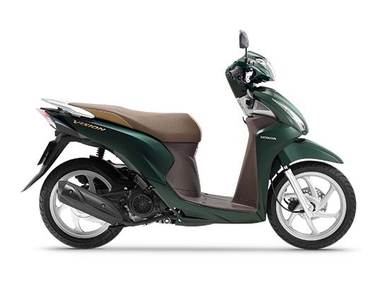 Xe tay ga honda vision 2018 - xanh lục nâu cao cấp có smartkey