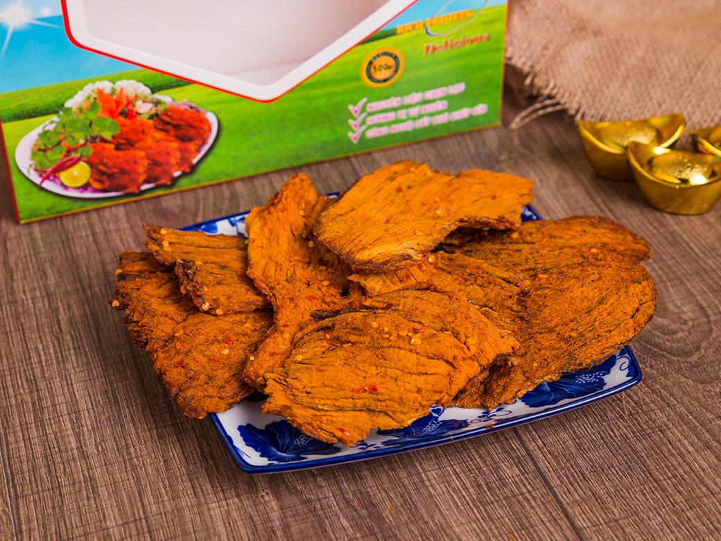 [HCM]khô bò miếng giòn cao cấp của cty DOLI(500gr)