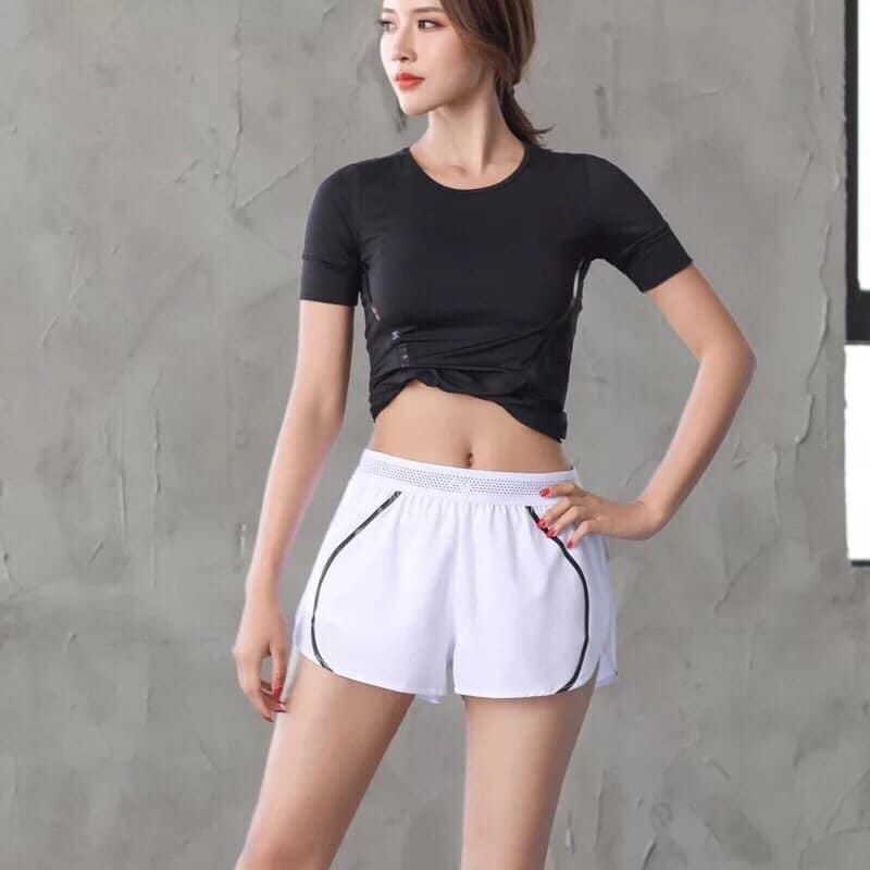 Quần đùi tập gym midusport loại 1 cao cấp