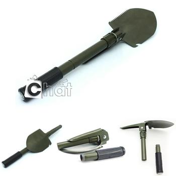 Dụng cụ cầm tay, bộ cuốc xẻng đa năng 4 trong 1 xếp gọn thích hợp dân phượt