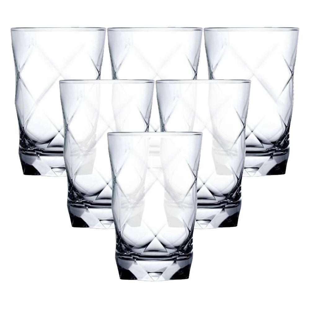 Bộ 6 ly thủy tinh cao luminarc louver 350ml n1807