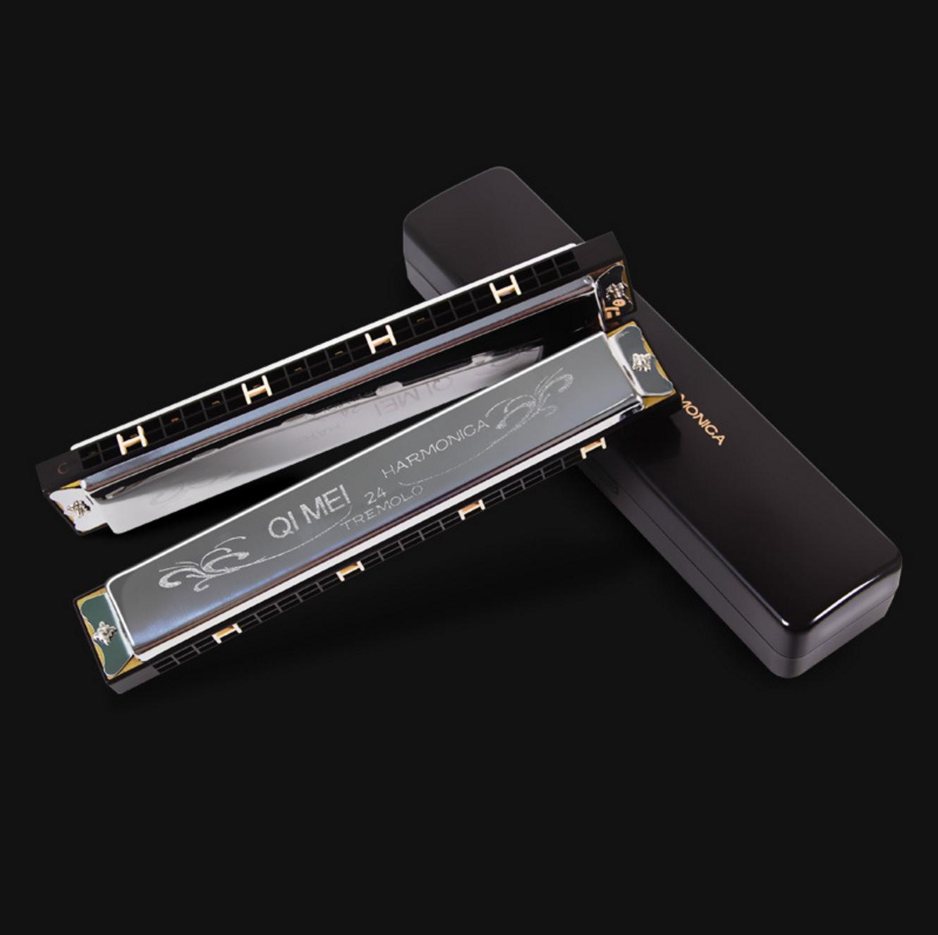 KÈN HARMONICA QI MEI 24 LỖ CAO CẤP