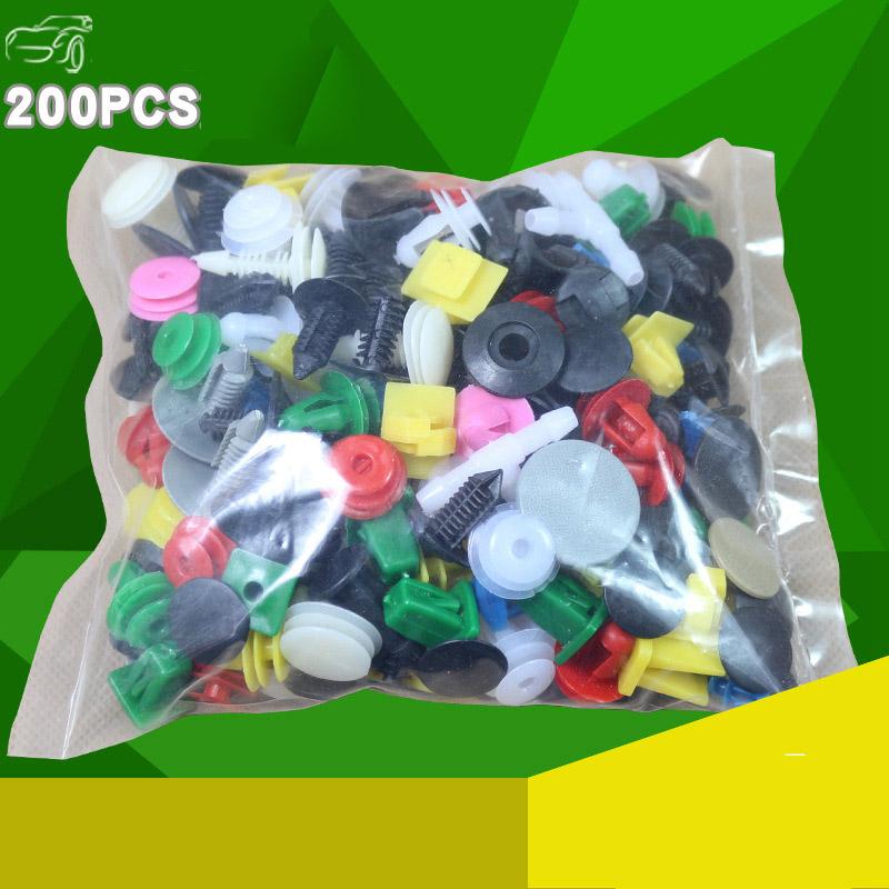 Bộ đinh tán, chốt nhựa 200 chi tiết dùng trên Oto/Xe máy CN2