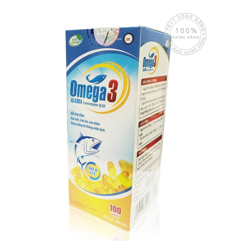 Viên uống bổ sung omega 3 Coenzym Q 10 (100 Viên)(OEM) nhập khẩu