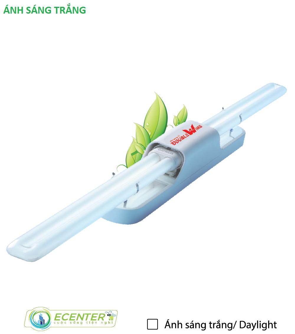 Bộ đèn doublewing điện quang đq dw 236d 2x36w